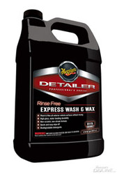 Detailer Rinse Free Express Wash & Wax, Gallon D11501