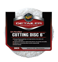 6" DA Microfiber Cutting Disc, 2 Pack DMC6