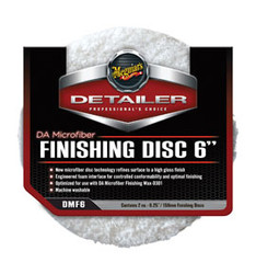 6" DA Microfiber Finishing Disc, 2 Pack DMF6