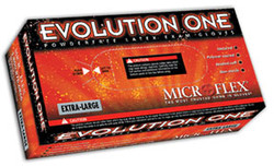 Evolution One Powder-Free Latex Examination Gloves, Natural, XL EV2050XL