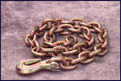 3/8" x 12' Frame Straightening Chain with Grab Hook 6012