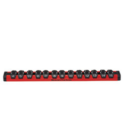 1/4IN Drive Lock-a-Socket Metric Red LAS14MR