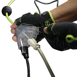 Flexzilla Retractable Extension Cord Reel, 25', 16/3 AWG SJTOW FZ8160253