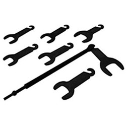 7 Pc. Pneumatic  Fan Clutch Wrench Set to Remove & Install 43300