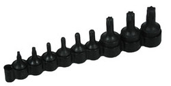 9 pc. 1/4” and 3/8” Dr. Torx® Bit Set 26550