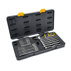 20 Pc. 1/4" Drive Torque Screwdriver Set 10-50 in/lbs 89620