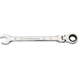16mm 90-Tooth 12 Pt Flex Head Ratcheting Comb WR 86716