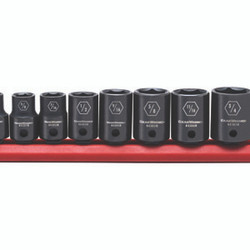 8 Pc. 3/8" Drive 6 Point SAE Impact Socket Set 84910N