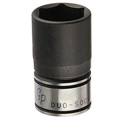 3/8" Drive x 1/2" Deep Duo-Socket - 6 Point 81016D