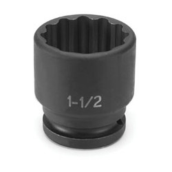 3/4" Drive x 1-3/16" 12 Point Standard Impact Socket 3138R