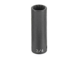 1/2" Drive x 1" Deep Impact Socket- 12 Point 2132D