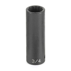 1/2" Drive x 1-3/16" Deep Impact Socket- 12 Point 2138D