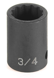 1/2" Drive x 3/4" Standard - 12 Point 2124R