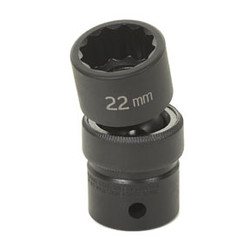 1/2" Drive x 24mm Standard Universal Socket- 12 Point 2124UM