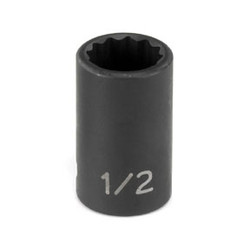 3/8" Drive x 19mm 12 Point Standard Impact Socket 1119M