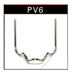 Heating Repair Pin, V-shape, 0.6, 100pcs PV6
