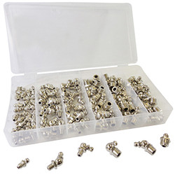 110 Pc. SAE Hydraulic Grease Fitting Assortment 357