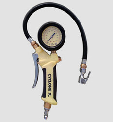 Cyclone High-Flow Tire Inflater/Deflator Gauge, 10-160 PSI GA-345