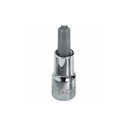 Sk Professional Tools Socket Bit, Steel, 3/8 in, TpSz T40 45540