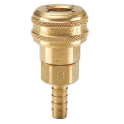 Parker Quick Connect,Socket,1/2" Body,3/4" Barb B36-7B