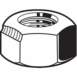 Sim Supply Locknut,7/8"-9,Znc,Stl,1 5/16x59/64",5PK  U12910.087.0001