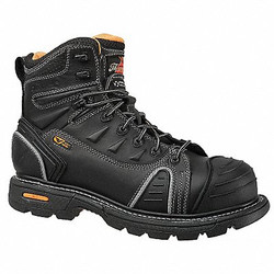 Thorogood Shoes 6-Inch Work Boot,W,12,Black,PR 804-6444