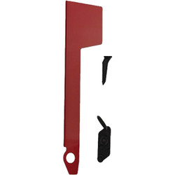 Gibraltar Red Aluminum Replacement Flag Kit RF00R06AM Pack of 6