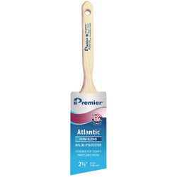 Premier Atlantic 2-1/2 In. Angle Sash Nylon/Poly Paint Brush 17332