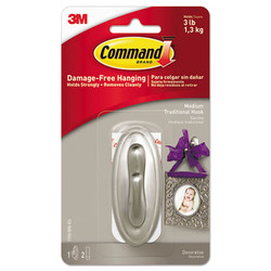 Command™ HOOK,1 MED,2 STR,BR 17051BN