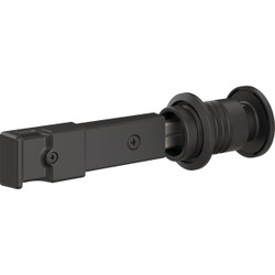 National Hardware Matte Black Barn Door Lock N700-150