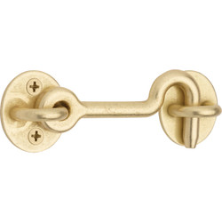 National V1020 Matte Brushed Gold Door Privacy Hook N700154