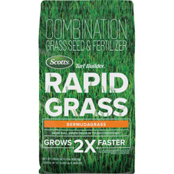 Scotts Turf Builder Rapid Grass 8 Lb. Bermudagrass Seed & Fertilizer Combination