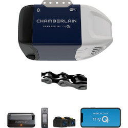 Chamberlain C2202 1/2 HP Smartphone Controlled Chain Drive Garage Door Opener