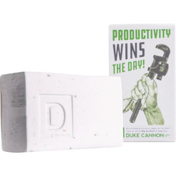 Duke Cannon 10 Oz. Productivity Big Ass Brick of Soap 03WHITE1