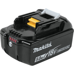 Makita 18 Volt LXT Lithium-Ion 5.0 Ah Tool Battery BL1850B