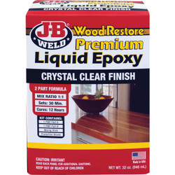 J-B Weld Wood Restore 32 Oz. 2-Part Premium Liquid Epoxy