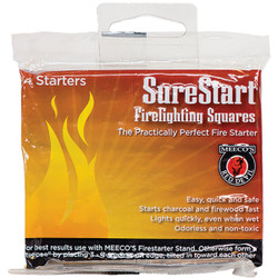 Meeco's Red Devil SureStart Fire Starter Squares (4-Pack) 420