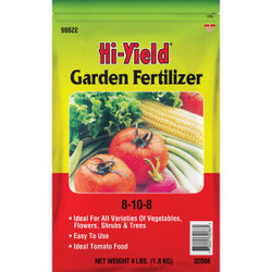 Hi-Yield 4 Lb. 8-10-8 Dry Plant Food Garden Fertilizer 32086