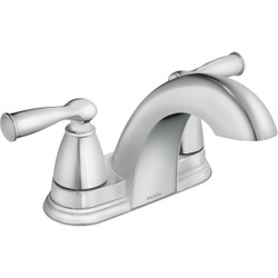 Moen Banbury 2-Handle Lever Centerset Bathroom Faucet with Pop-Up, Chrome 84942