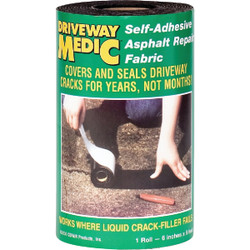 Driveway Medic 6 In. x 9 Ft. Asphalt Repair Fabric 609MD