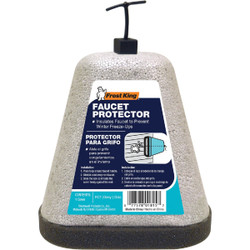 Frost King Gray 7.5 In. Foam Oval Outdoor Faucet Cover FC1