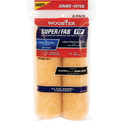 Jumbo-Koter S/F FTP 6-1/2 In. x 1/2 In. Knit Roller Cover (2-Pack) RR982-6 1/2