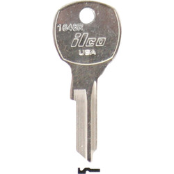 ILCO National Nickel Plated Mailbox Key, 1646R (10-Pack) AA00019482
