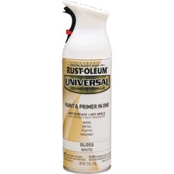 Rust-Oleum Universal 12 Oz. Gloss White Paint 245199