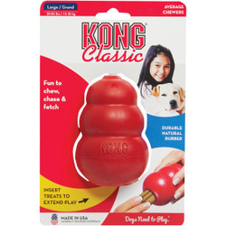 Kong Classic Dog Chew Toy, 30 to 60 Lb. KO-T1