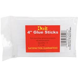 Do it 4 In. Standard Clear Hot Melt Glue (6-Pack) 349763