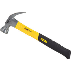 Stanley FatMax 16 Oz. Smooth-Face Curved Claw Hammer with Graphite Handle 51-505