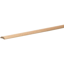 Do it Unfinished Smooth 1 In. x 6 Ft. Oak Carpet Trim Bar H112UF/6DI