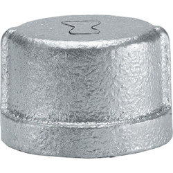 Anvil 2 In. Malleable Iron Galvanized Cap 8700132908