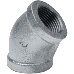 Anvil 1/8 In. 45 Deg. Galvanized Elbow (1/8 Bend) 8700126454